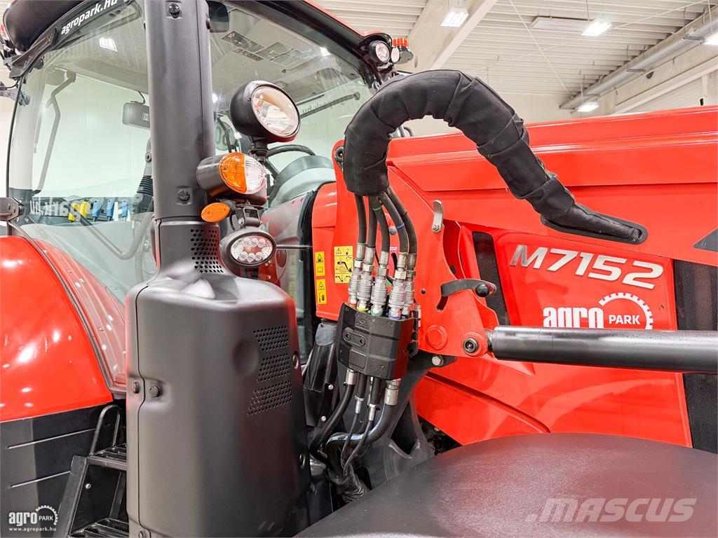 Kubota M7152 54/27 Powershift 50 km/h, rugózott híd, rugó الجرارات