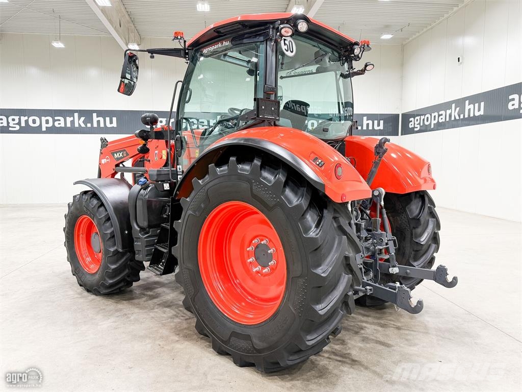 Kubota M7152 54/27 Powershift 50 km/h, rugózott híd, rugó الجرارات