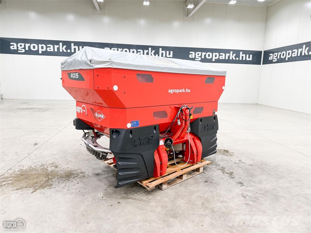Kuhn Axis 40.2 M-EMC 3.200 literes műtrágyaszóró, EMC m Mineralgödselspridare