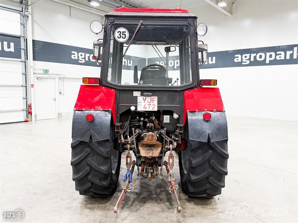 MTZ 820.2 egyenes híd, piros rendszám, 18.600 kg vonta Traktori