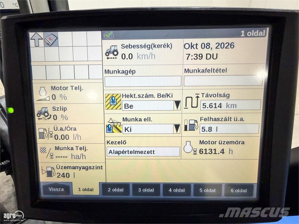 New Holland T8.360 19/4 Eco 40 km/h váltó, rugózott híd, rugóz Traktorok