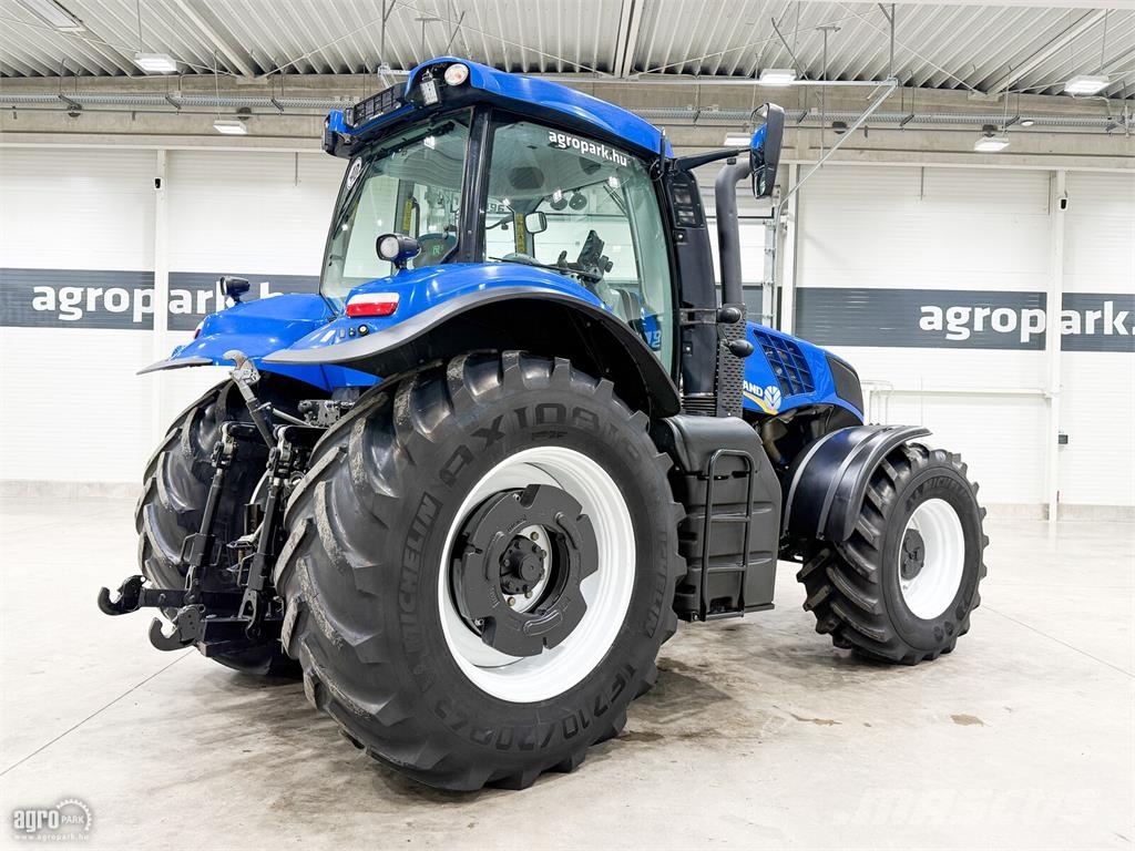New Holland T8.360 19/4 Eco 40 km/h váltó, rugózott híd, rugóz Traktorok