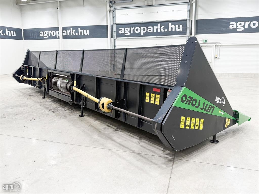 Oros Sun 12R 12 soros napraforgó vágóasztal, John Deere رؤوس الحصادات الدراسات