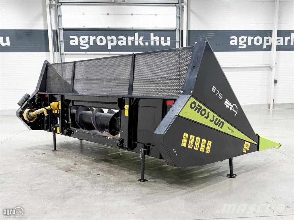 Oros Sun 6R 6 soros fix vázas napraforgó adapter, Claas Combine harvester heads