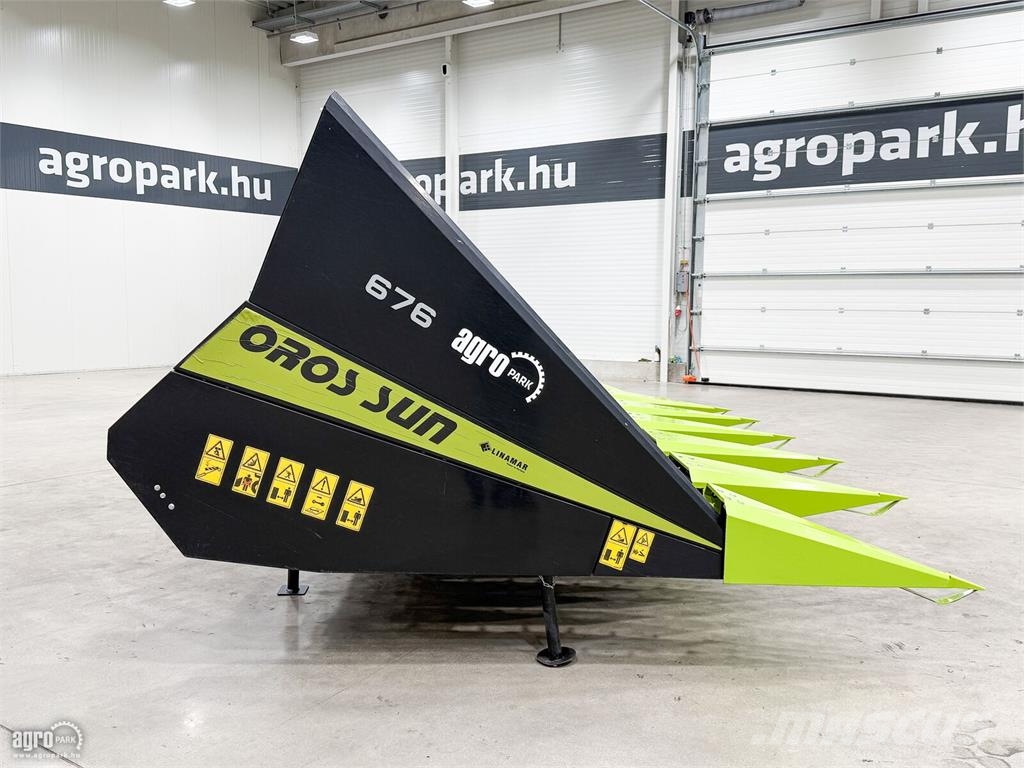 Oros Sun 6R 6 soros fix vázas napraforgó adapter, Claas Combine harvester heads