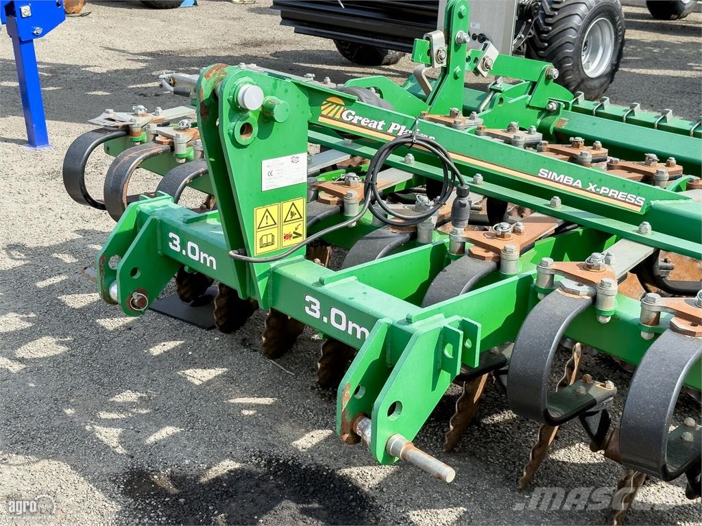 Simba X-Press 3.0 3 m függesztett rövidtárcsa, 2 tárcsas زحافات ساحقة