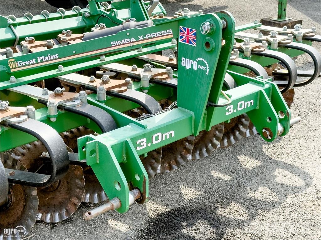 Simba X-Press 3.0 3 m függesztett rövidtárcsa, 2 tárcsas زحافات ساحقة
