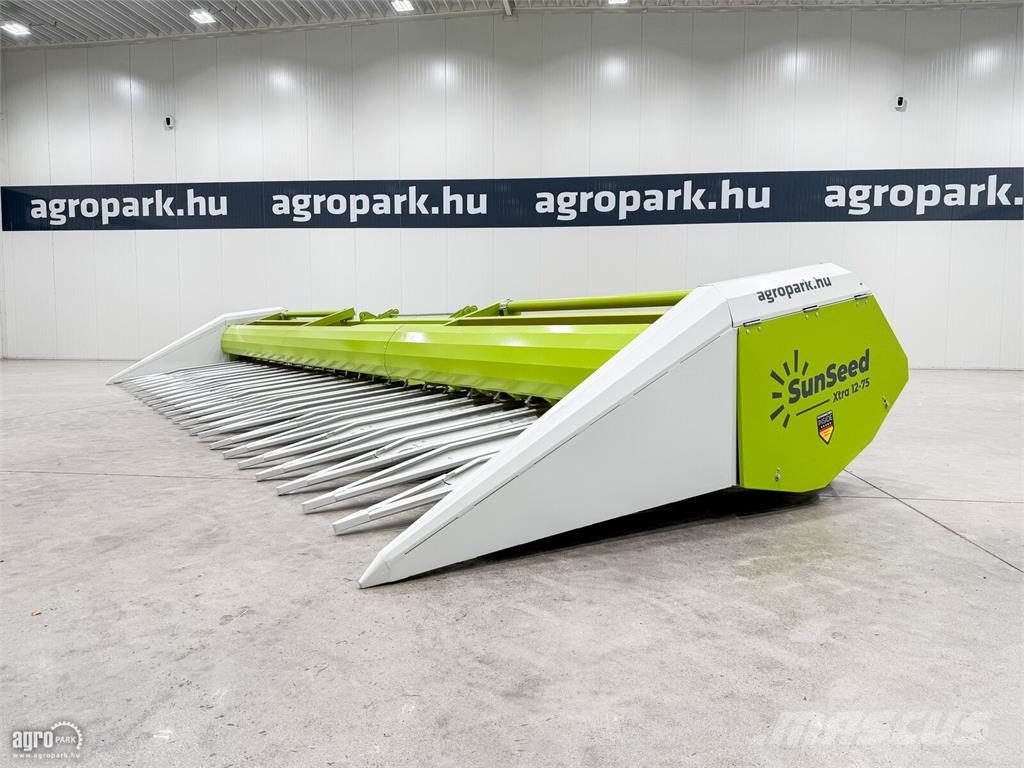 SunSeed Xtra 12-75 9 m-es, 12 soros, sorfüggetlen naprafor Glave hederi za kombajne