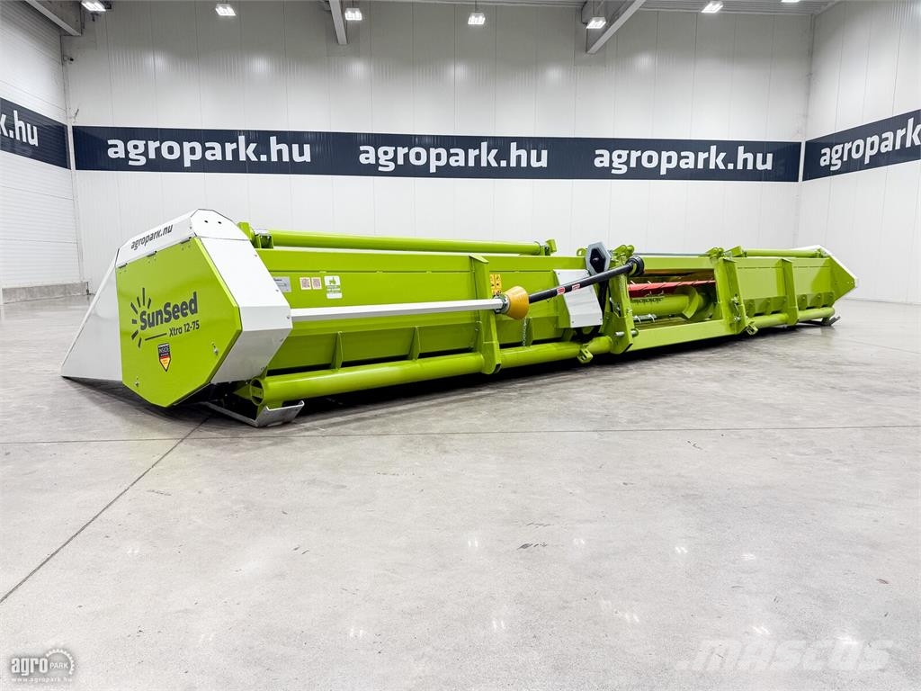 SunSeed Xtra 12-75 9 m-es, 12 soros, sorfüggetlen naprafor Glave hederi za kombajne