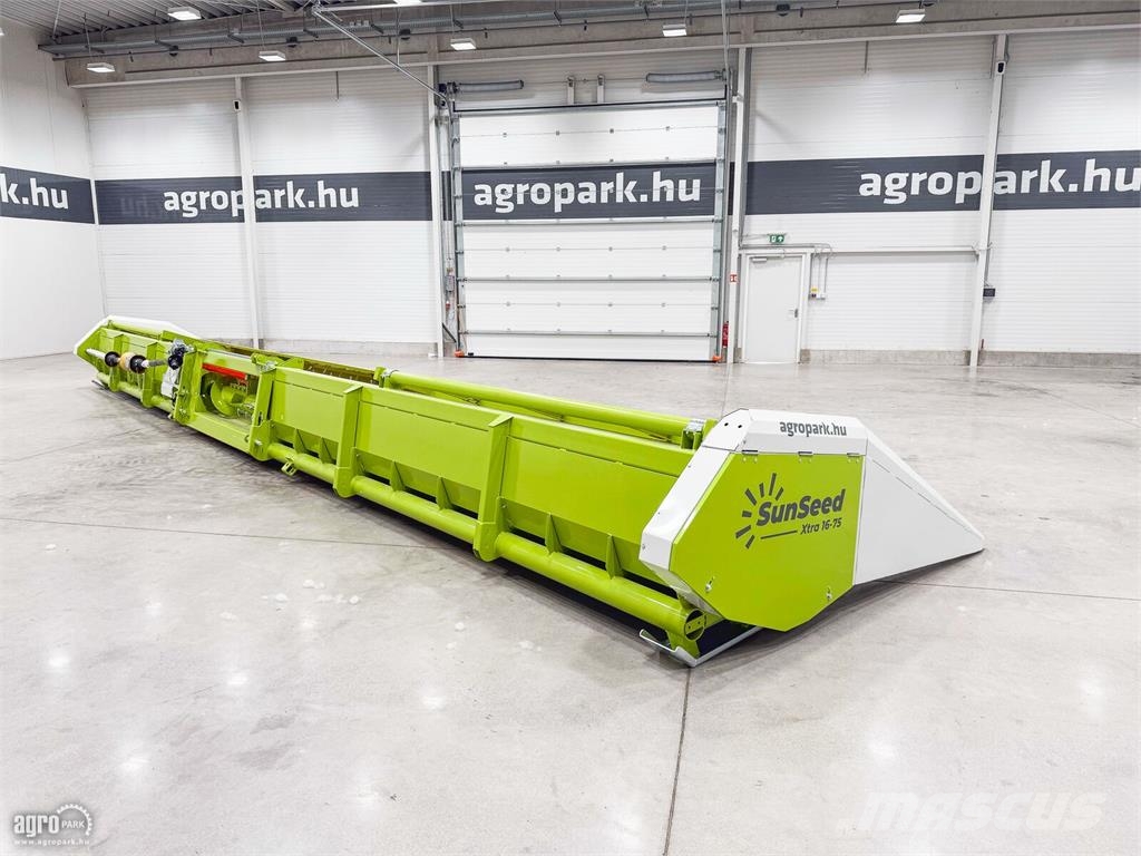 SunSeed Xtra 16-75 12 m-es, 16 soros, sorfüggetlen naprafo Глави за комбайн