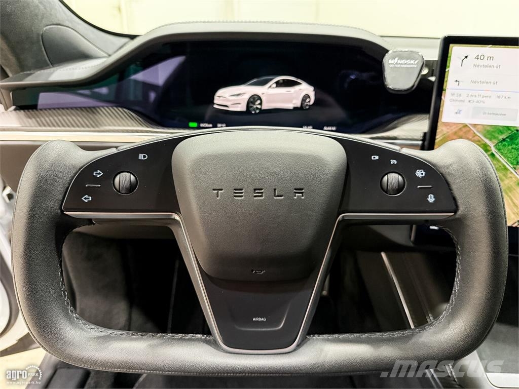Tesla Model S Plaid sérülésmentes, gyári garanciás, 1020 Автомобілі