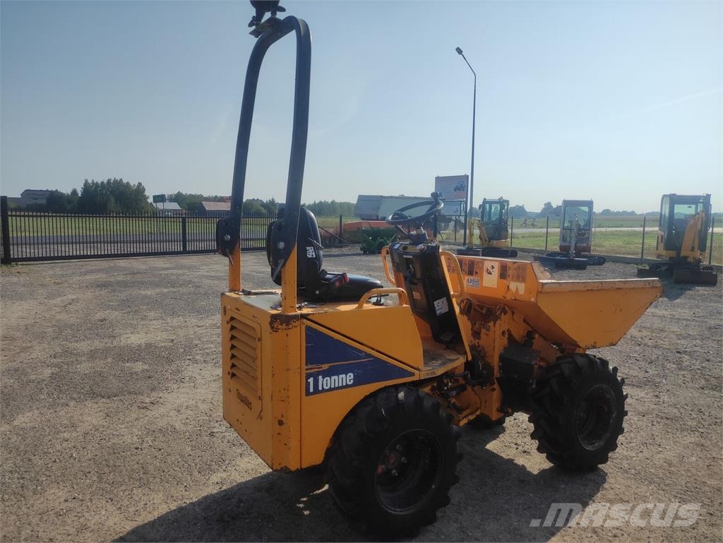 Thwaites MACH 201 2013r 1 tona wysoki wysyp Vehículos compactos de volteo