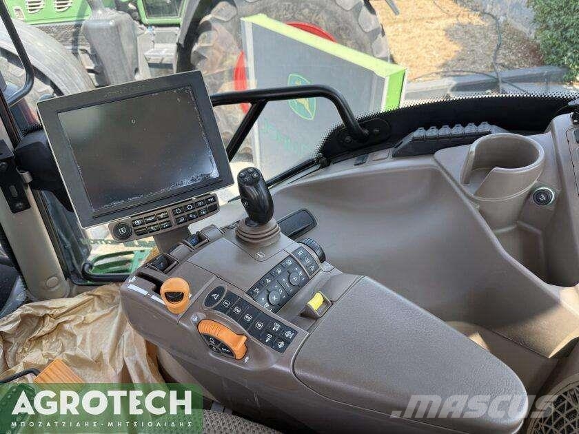 John Deere 6120R + 643R الجرارات
