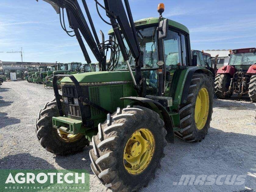 John Deere 6300 + φορτωτής Tracteur