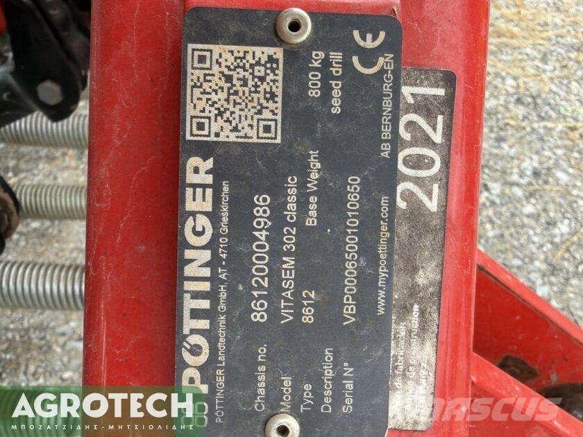 Pöttinger VITASEM 302 Trattori
