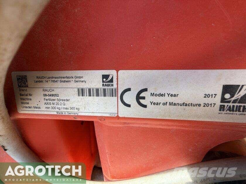 Rauch AXIS 20.2 Q Τρακτέρ