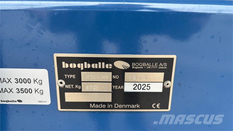 Bogballe M35W Gübre dagitma tankerleri