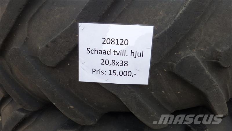 Schaad 20,8X38 타이어, 휠 및 림