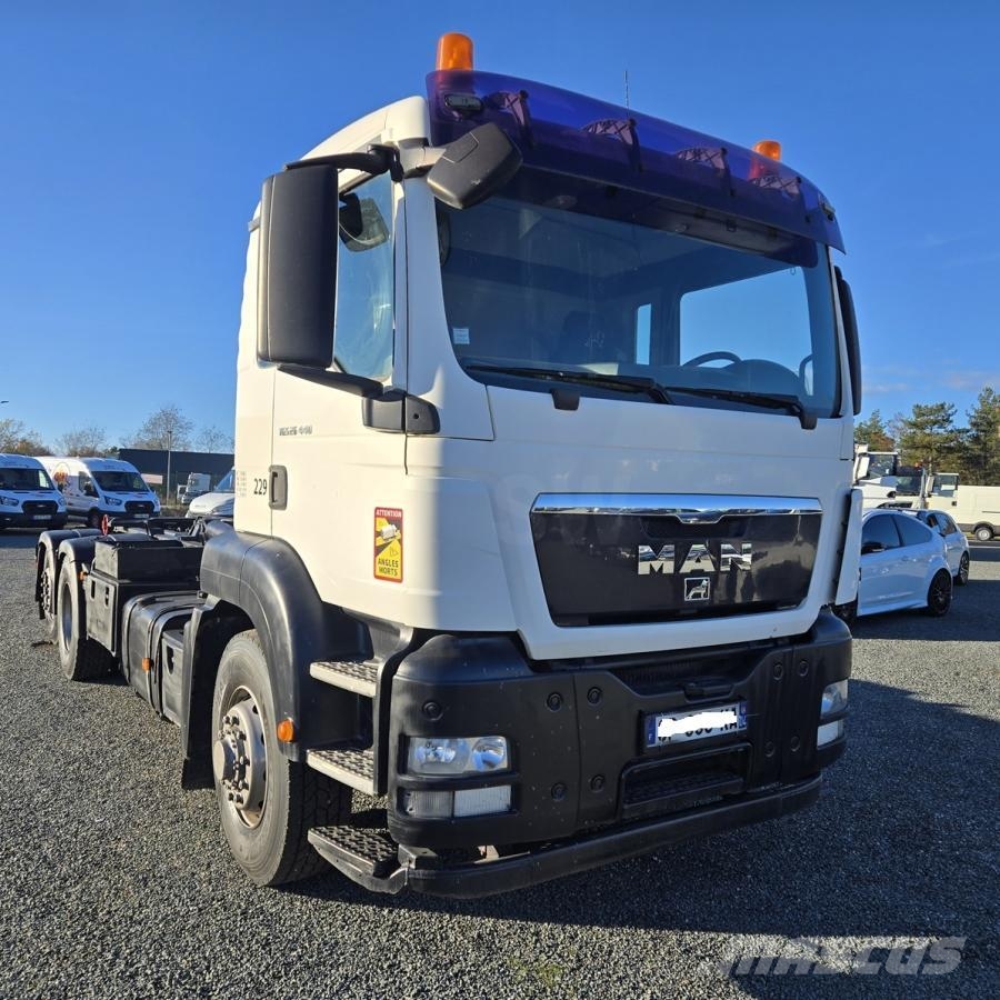 MAN TGS 26.400 Cable lift demountable trucks