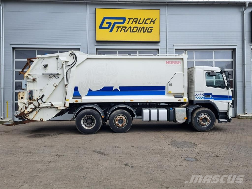 Volvo FM 330, zabudowa śmieciarki Norba Renovationslastbiler