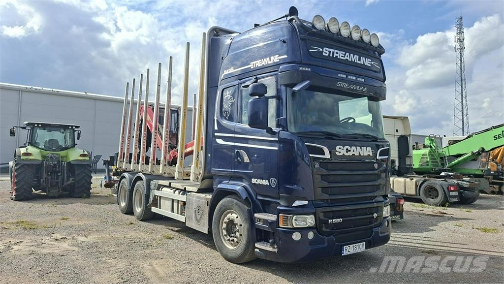 Scania R 580 Statyba - Kita