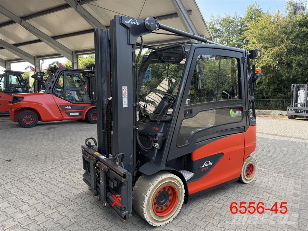 Linde E 50 HL Elektromos targoncák