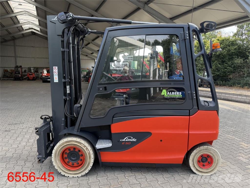 Linde E 50 HL Elektromos targoncák