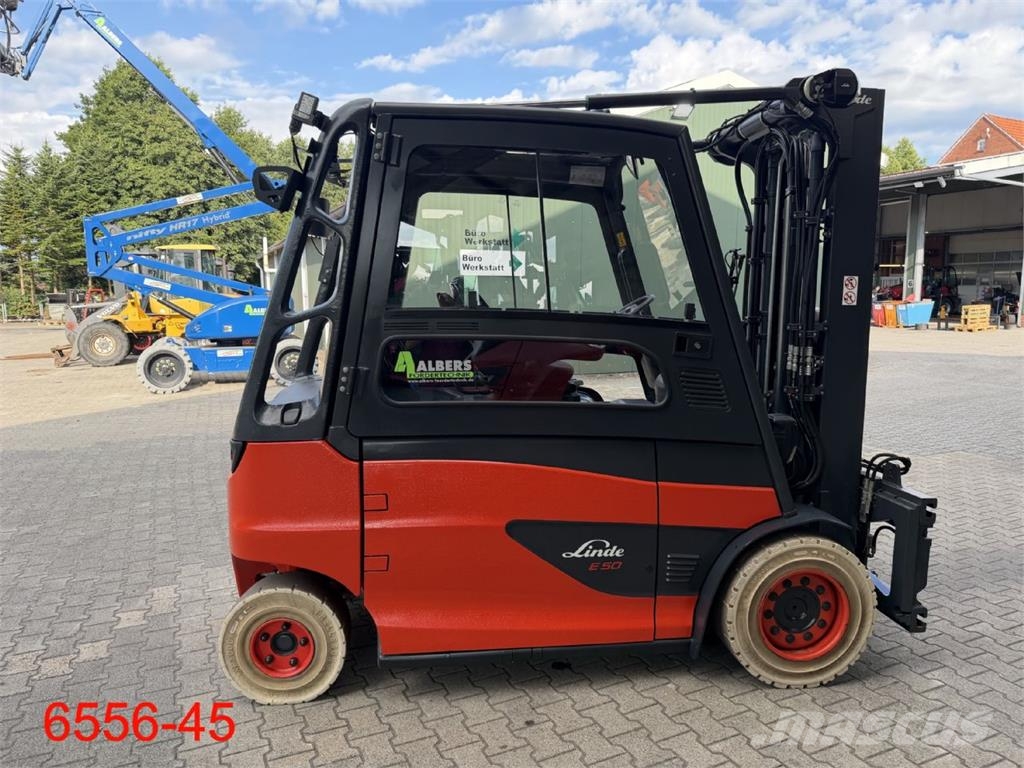 Linde E 50 HL Elektromos targoncák