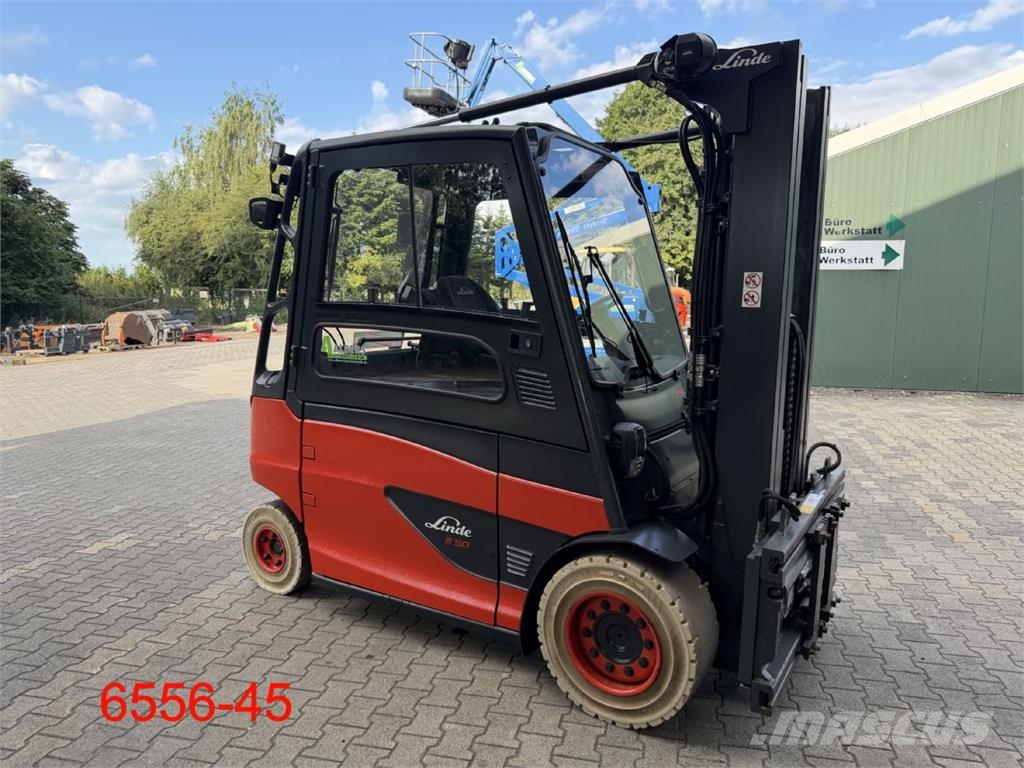 Linde E 50 HL Elektromos targoncák