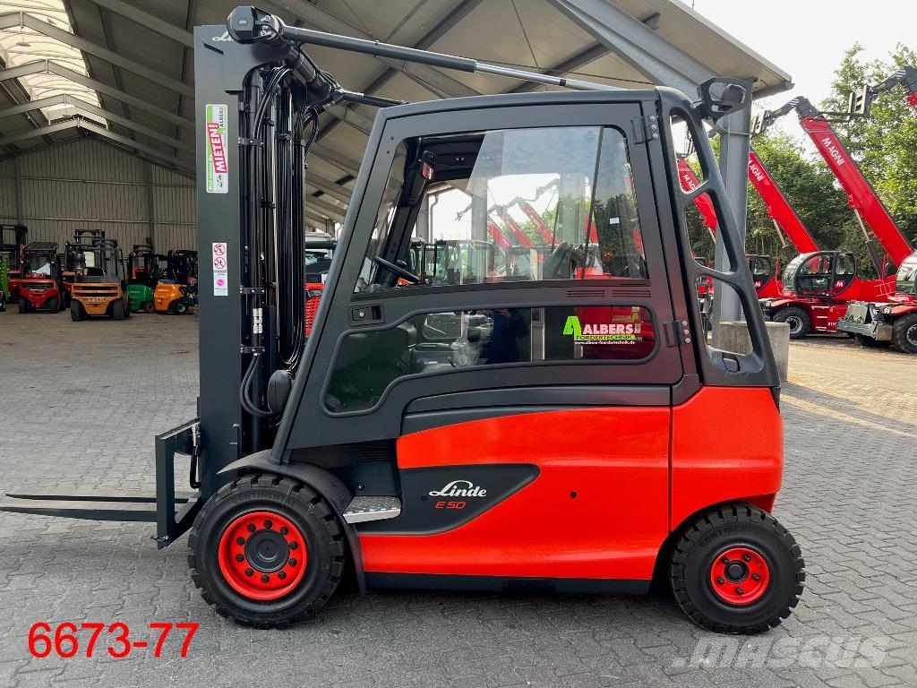 Linde E 50 HL 电动叉车
