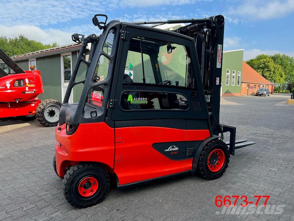 Linde E 50 HL 电动叉车
