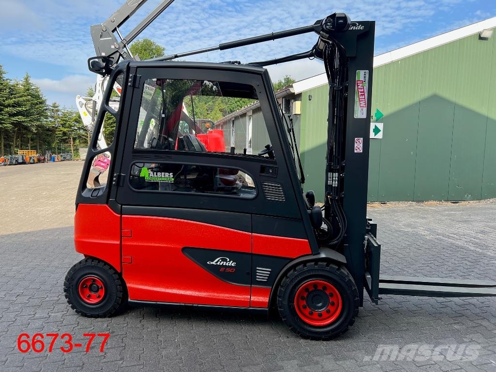 Linde E 50 HL 电动叉车
