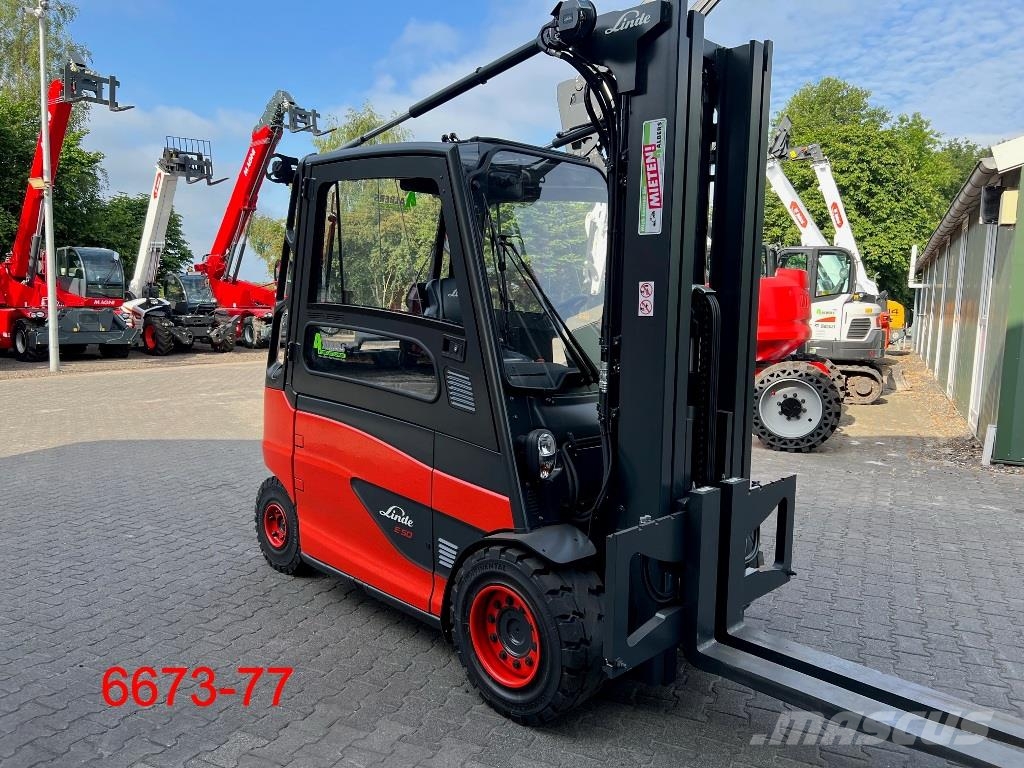 Linde E 50 HL 电动叉车