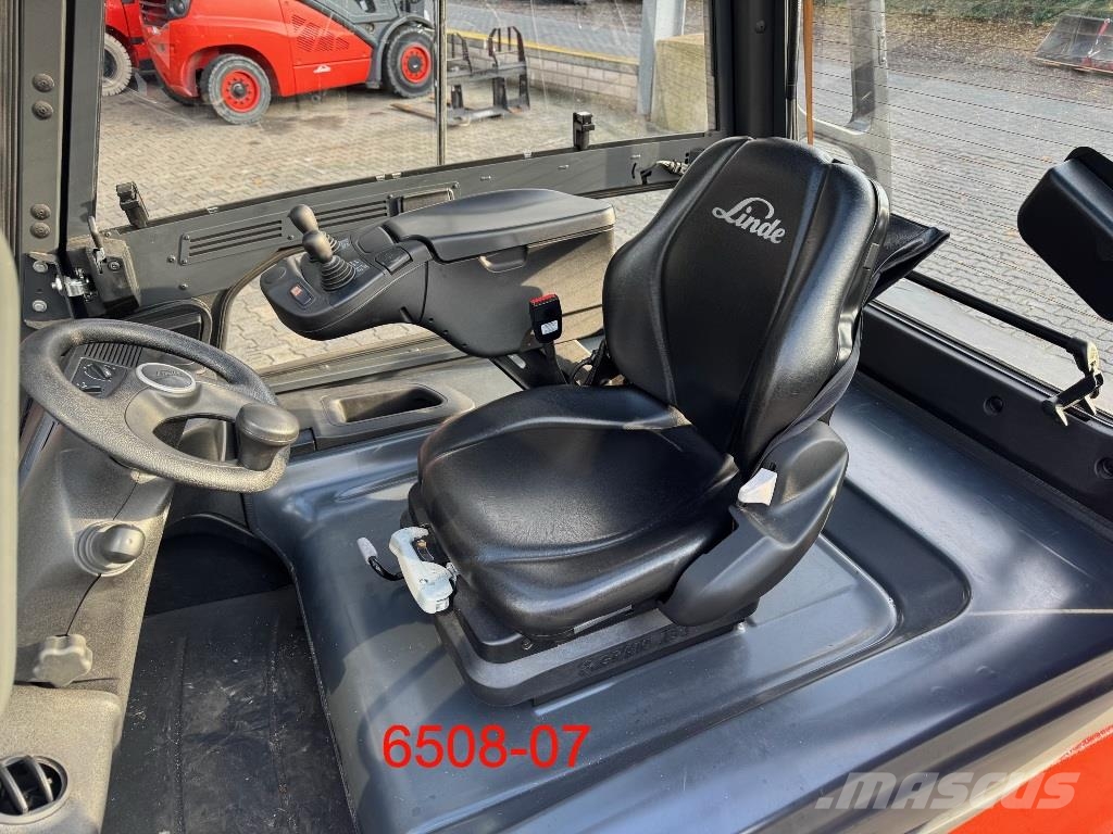 Linde E 50 HL 01 شاحنات ذات رافعات شوكية تعمل بالكهرباء