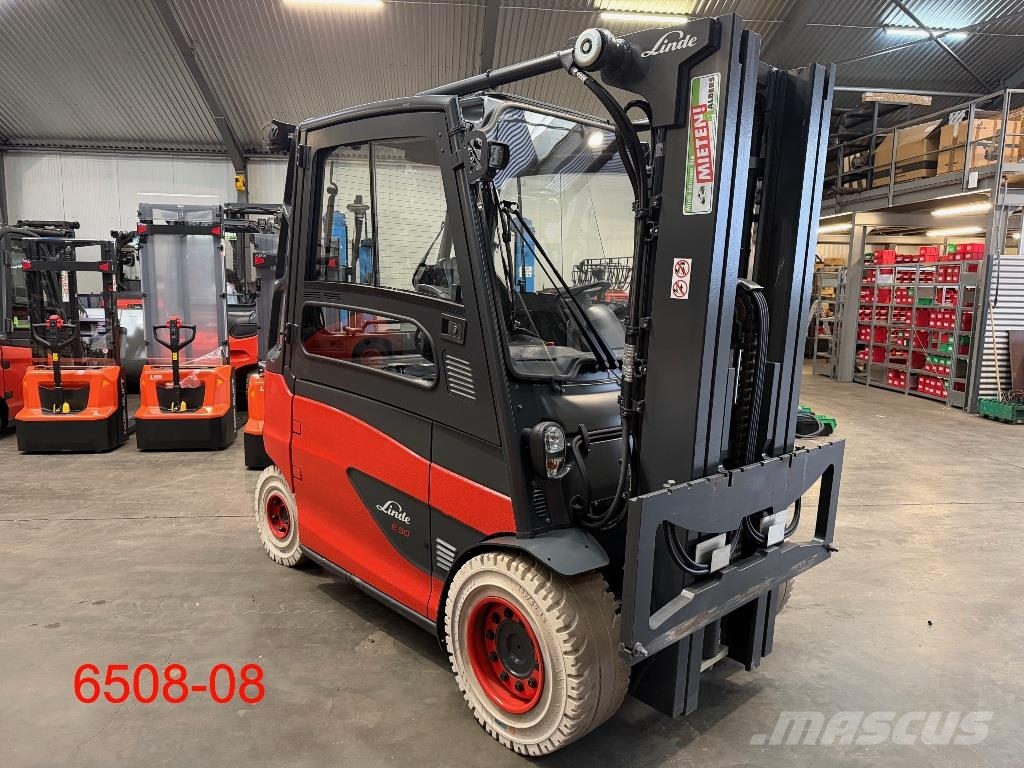 Linde E 50 HL 01 شاحنات ذات رافعات شوكية تعمل بالكهرباء