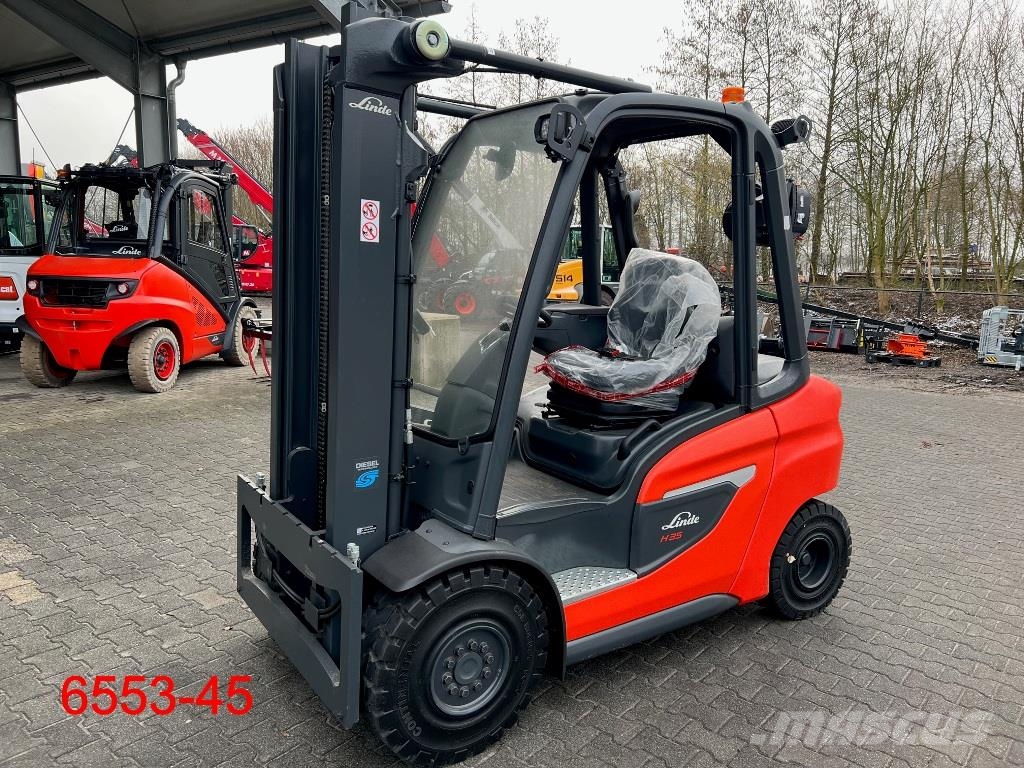 Linde H 35 D 01 디젤 지게차