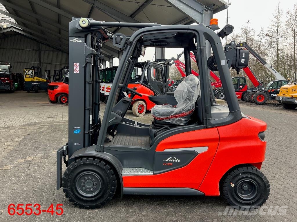 Linde H 35 D 01 디젤 지게차