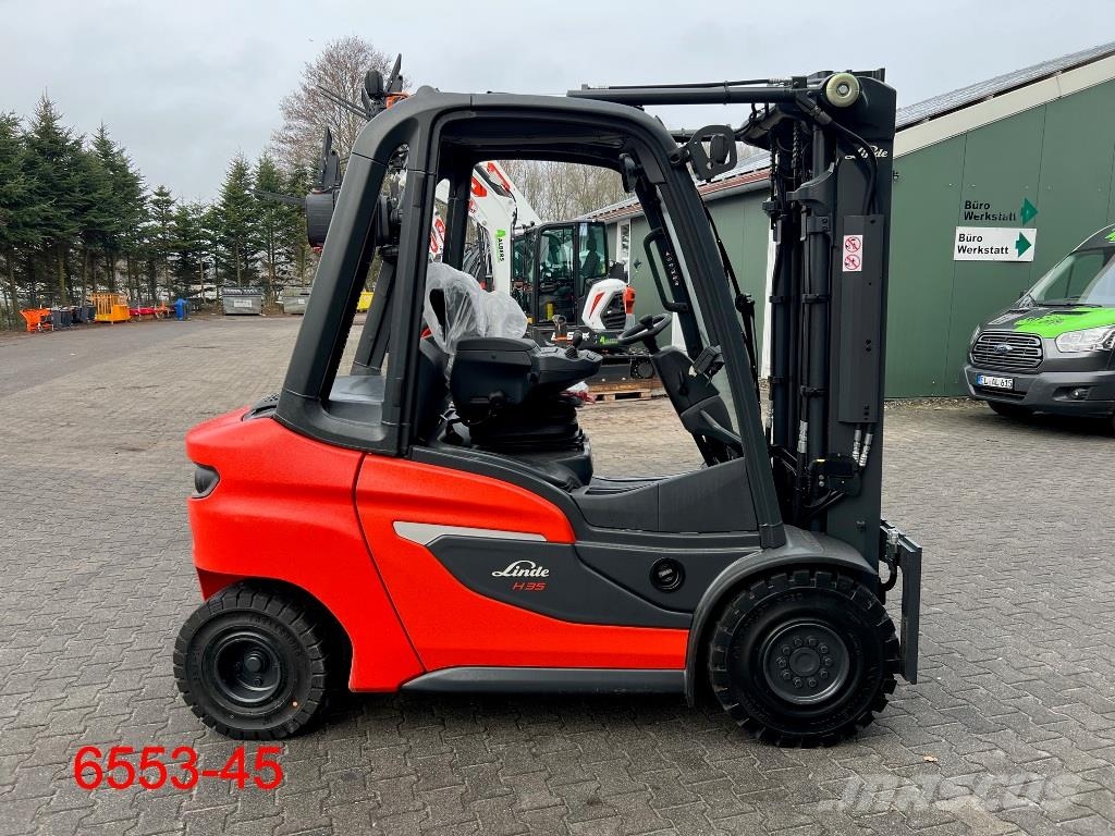 Linde H 35 D 01 디젤 지게차