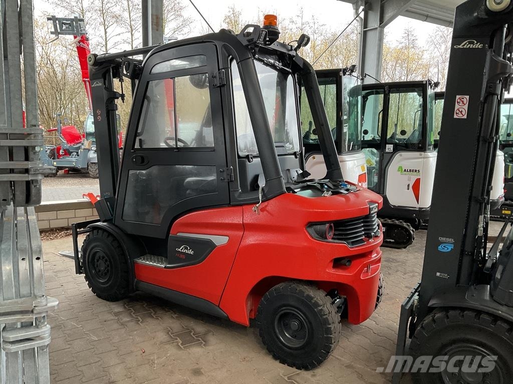 Linde H 35 T 01 天然气叉车