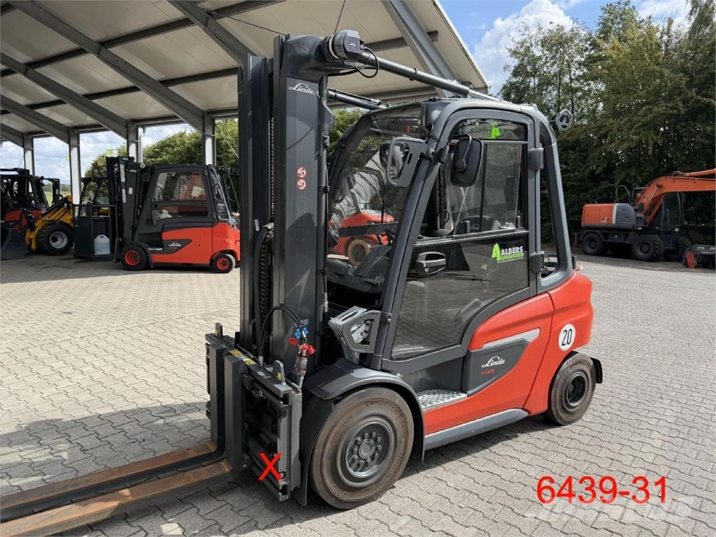 Linde H 35 T 01 LPG heftrucks