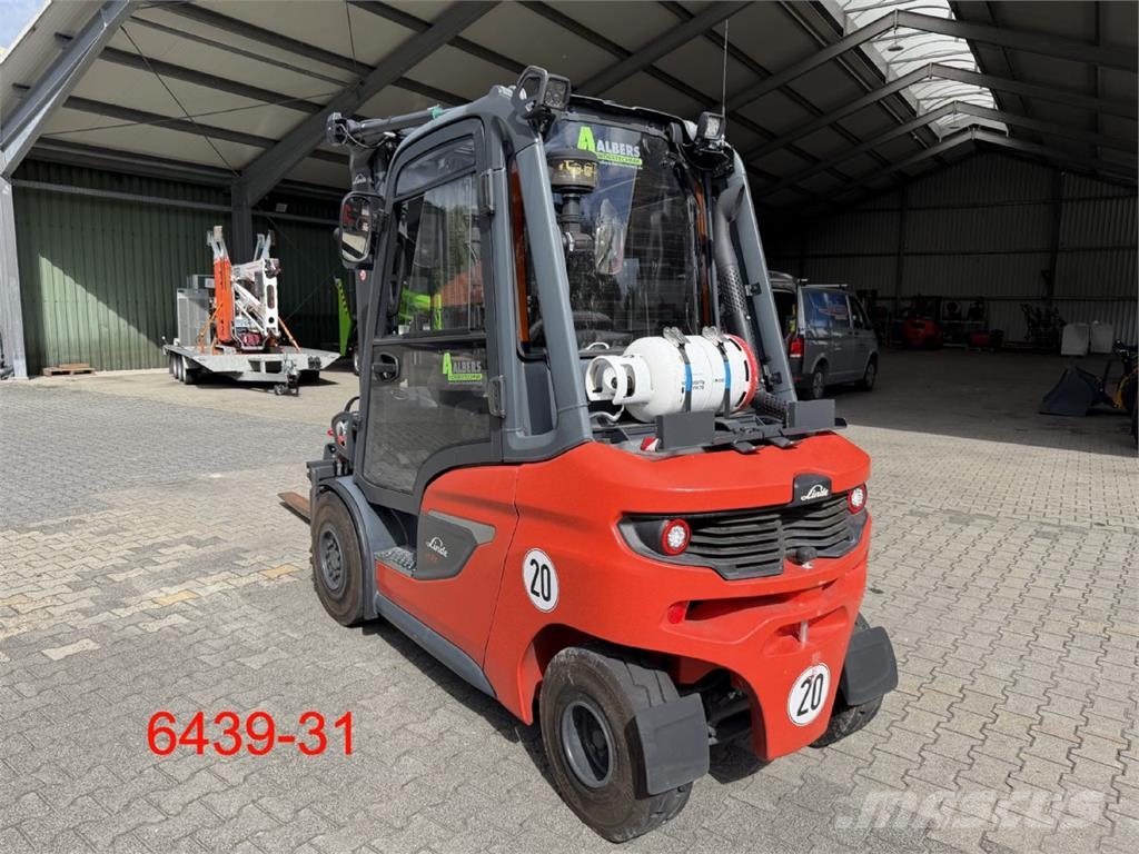 Linde H 35 T 01 LPG heftrucks
