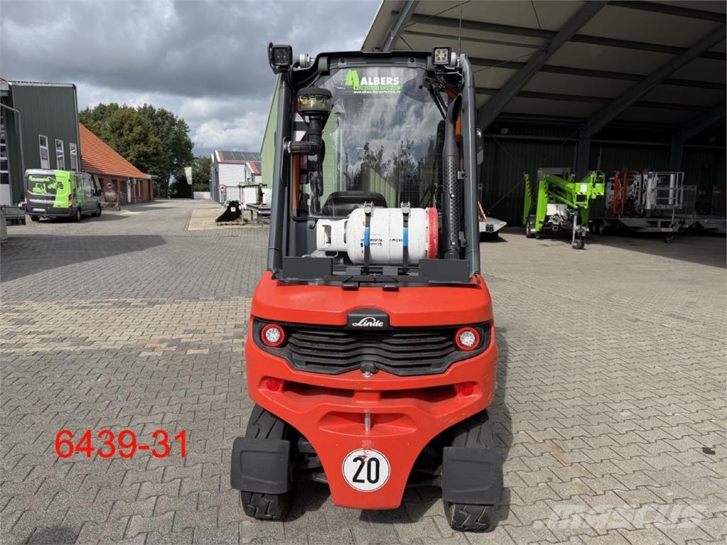 Linde H 35 T 01 LPG heftrucks
