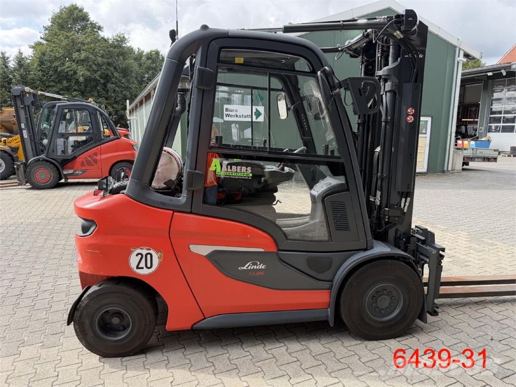 Linde H 35 T 01 LPG heftrucks