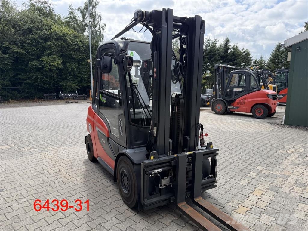 Linde H 35 T 01 LPG heftrucks