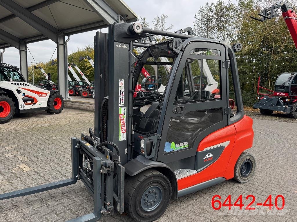 Linde H 35 T 01 Plinski viljuškari