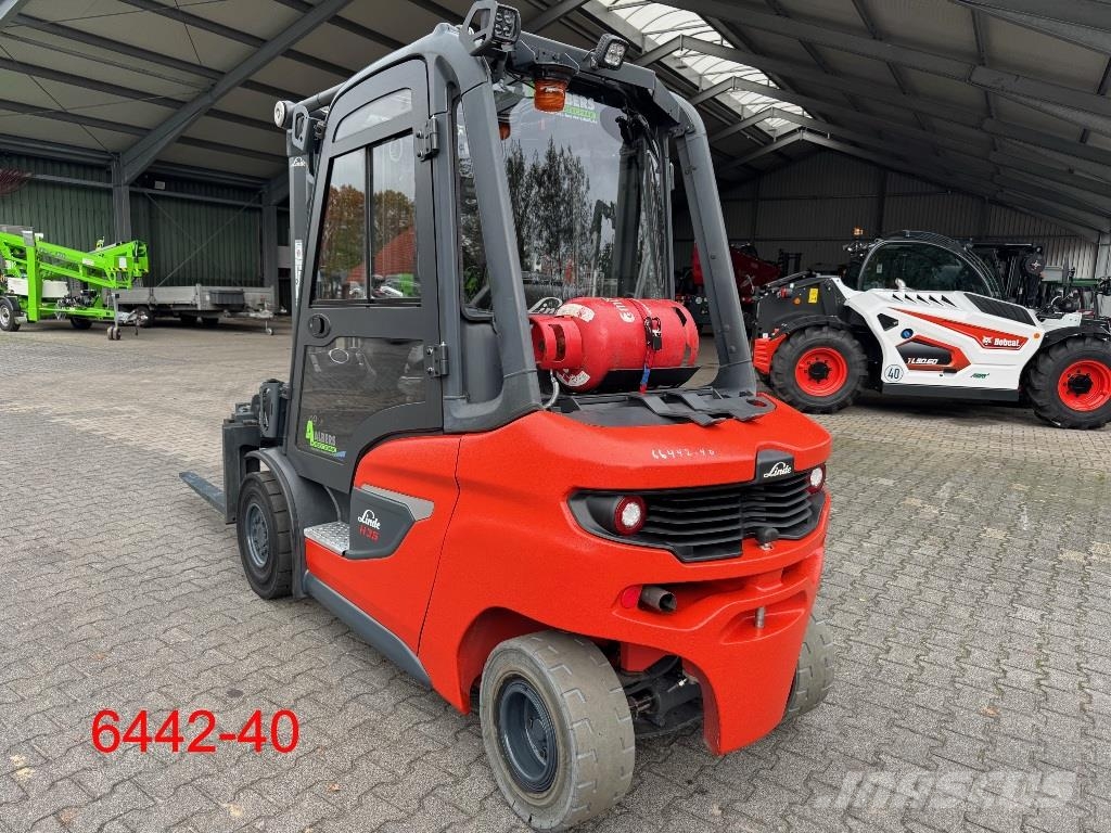 Linde H 35 T 01 Plinski viljuškari