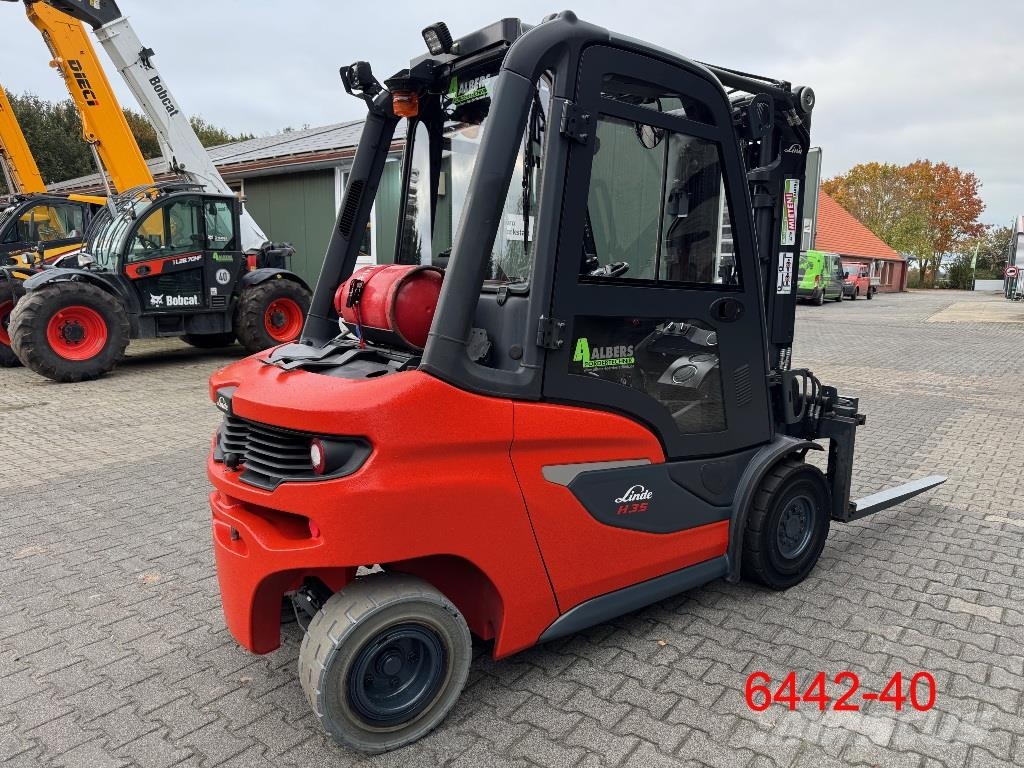 Linde H 35 T 01 Plinski viljuškari