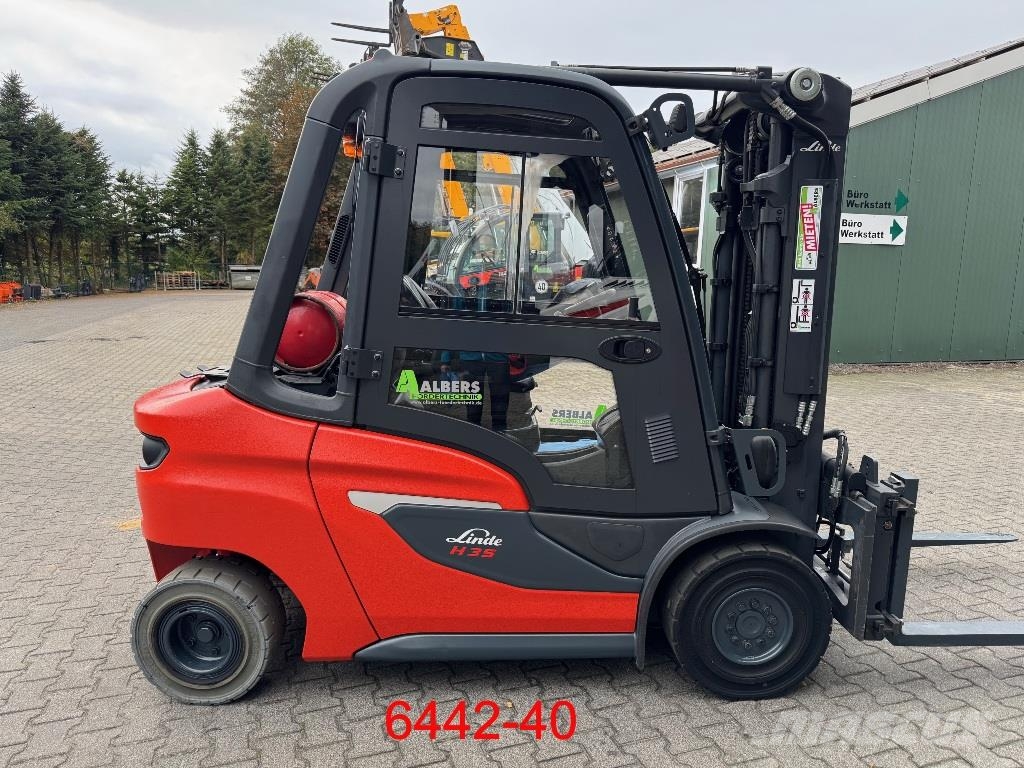 Linde H 35 T 01 Plinski viljuškari