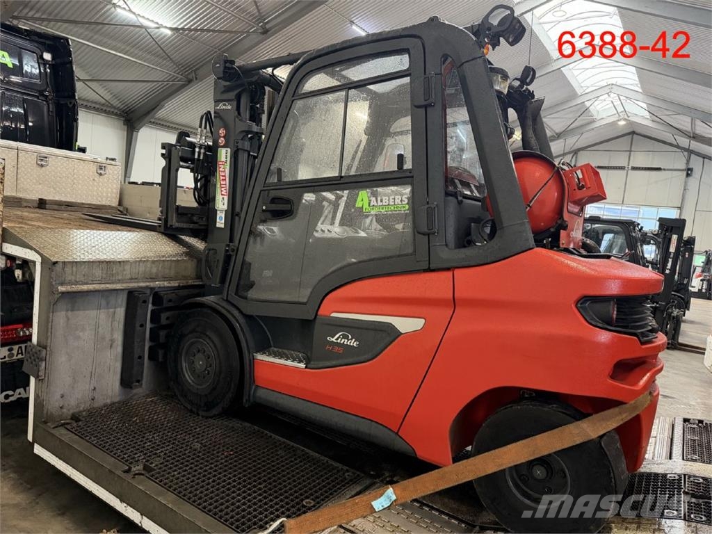 Linde H 35 T 01 Plinski viljuškari