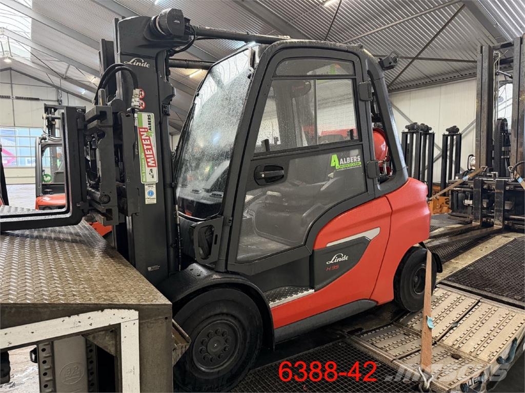 Linde H 35 T 01 Plinski viljuškari